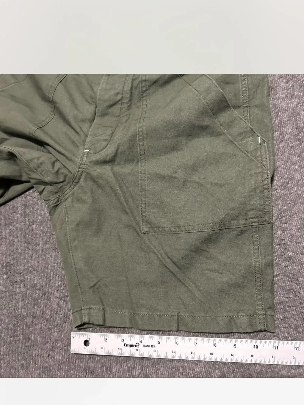 J. Crew Olive Green Cargo Shorts